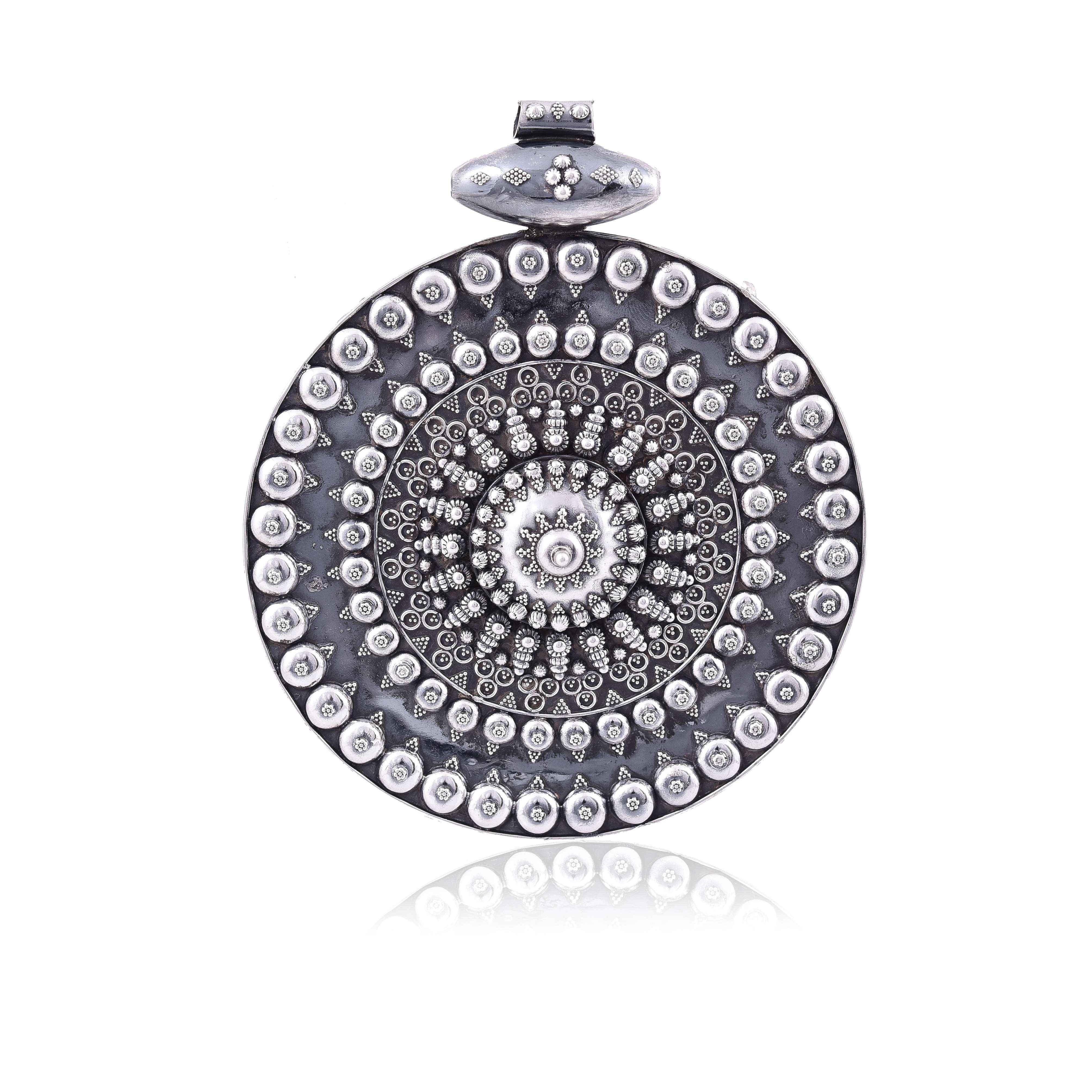 Sterling Silver rawa work Pendant :SKU5854